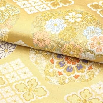 Amazon | 大光 袋帯 金 フォーマル 仕立て上がり 礼装用 花菱 菊